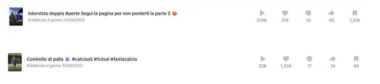 Examples for entertainment